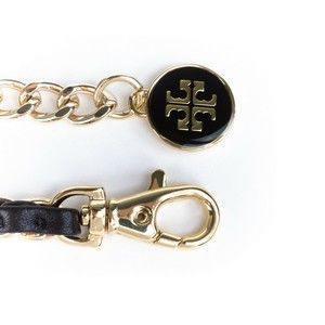 TORY BURCH BLACK CLASSIC BELT | WOMENS